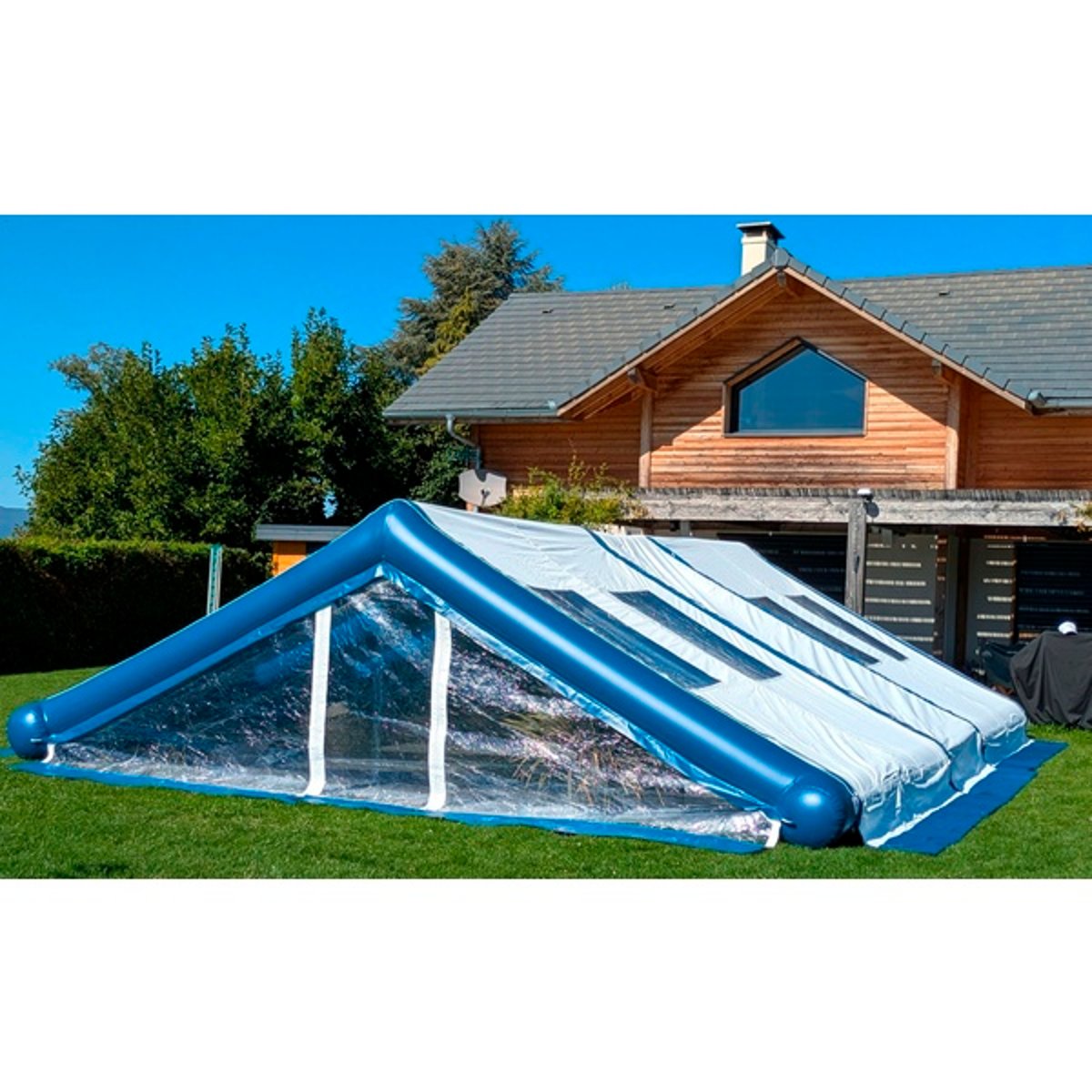 Abri de chantier gonfable pour piscine - K'UP