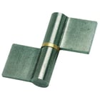 Paumelle de grille profilée à souder GPBL à lame centrée à noeuds arasés