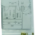 Housse de plan avec fermeture à glissière