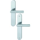 Ensemble sur grande plaque CONFLUENCE argent F1