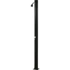 Douche solaire noire pour piscine