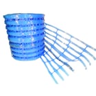 Grillage Avertisseur NF Détectable 20 cm Rouleau 100 mètres Bleu