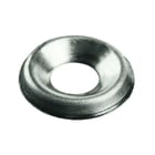 Rondelle Cuvette pleine Laiton chromé