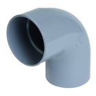 Coude PVC 87°30 mâle-femelle