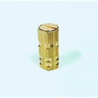 Piton escamotable laiton/inox diamètre 20 mm