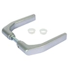 Béquille double renforcée aluminium 3006J-H carré de 8 x 120 mm