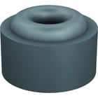 Butée amortisseur en caoutchouc 2692 noir diamètre 40 mm hauteur 25 mm