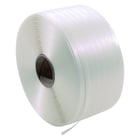 Feuillard de cerclage polypropylène manuel avec joues plastique de cerclage textile collé standard