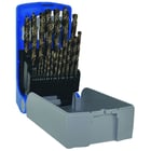 Coffret de forets métaux HSS-E5 Co5% - Plage de diamètres 1 à 13 mm - Nombre de pièces 25