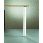 Pied de table réglable hauteur 710 mm diamètre 60 mm noir jeu de 4