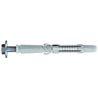 Cheville nylon rallongée PROLONG avec vis tête hexagonale et rondelle - Diamètre de la cheville : 12 mm - Longueur de la cheville : 145 mm - Épaisseur maximale de la pièce à fixer : 75 mm - boîte de 25