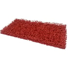 Tapis de sécurité - 10 m x 1 m x 14 mm - rouge