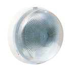 Hublot LED SSL - Dimensions (d x h) : 225 x 107 mm - Coloris : blanc