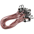 Sandow sur crochet couleurs assortis - lot de 10 - 10 mm x 100 cm