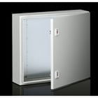 Coffret électrique série AX - tôle d'acier - L=300 mm - H=300 mm - P=210 mm - IP66 - RAL 7035 - 1033.000