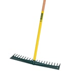 Râteau DUOPRO polymère 60 cm avec manche en bois 180 cm