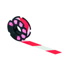 Ruban de signalisation RUBAPLAST Rouge et Blanc 500 mètres Largeur : 50 mm - Épaisseur : 32 µm