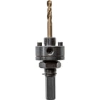 Arbre avec foret pilote 42002 pour trépan scie-cloche 32-210 mm