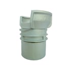 Raccord symétrique taraudé à verrou aluminium