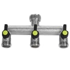 Robinet répartiteur laiton 3 voies