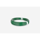 Fil de tension plastifié vert - Diamètre : 2,7 mm - Longueur : 100 m
