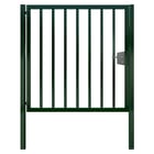 Portillon barreaudé 1 vantail vert