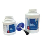 Pot de colle piscine pour PVC souple avec pinceau
