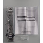 Traverse de jonction pour rail de porte à galandage