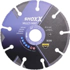 Disque diamant SHOXX BOIS MULTI - diamètre 125 mm - alésage 22,2 mm