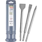 Coffret de 3 burins SDS+