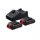 Pack batteries et chargeur pour outillage électroportatif 18V PROCORE 4Ah - 2 batteries - chargeur