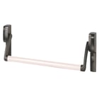 Serrure anti-panique pour porte TWIN et SPLIT avec béquille et demi-cylindre