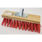 Balai cantonnier rouge - Longueur 32 cm - Largeur 7,5 cm