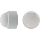 Cache écrou PEBD blanc