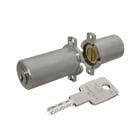 Cylindre rond 753 adaptable sur serrure FICHET EXPERT 50 x 34 mm laiton nickelé