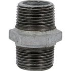 Mamelon double mâle-mâle galvanisée 280