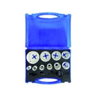 Coffret de scies cloche TR5 HSS Cobalt 8% - 10 pièces