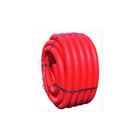 Gaine TPC annelée rouge