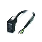 Câble pour capteur/actionneur série SAC-3P-PUR/C-1L-Z - 3 pôles - coudé - 5 m - LED - SAC-3P- 5,0-PUR/C-1L-Z