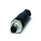 Connecteur série SACC-M12-CON-PG-M - M12 - 4 pôles - droit - vissé - mâle - SACC-M12MS-4CON-PG 7-M