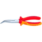 Pince à bec cigogne demi rond 40 degrés chromée isolée 1000V 200 mm