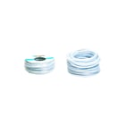 Tuyau PVC tressé blanc