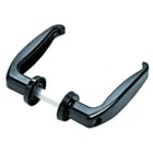 Béquille double aluminium 210 pour serrure de portail