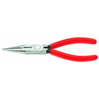 Pince à bec demi rond avec manche gainé PVC 160 mm