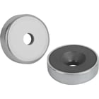Aimant plat avec trou 9071