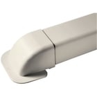 Goulotte pour passage mur avec angle blanc crème