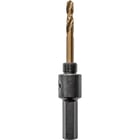 Arbre avec foret pilote 42001 pour trépan scie-cloche 14-30 mm