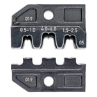 Profil de sertissage 50 x 10 mm pour connecteurs non isolés 0,5 - 6 mm² pour pince à sertir 97 43 200