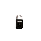 Cadenas à combinaison - Coffre acier - Anse acier cémenté - 4 molettes - Largeur 45 mm