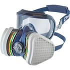 Demi-masque AIR PRO INTEGRA avec filtres ABEK1P3 - S/M - mono-filtre - ABEK1P3 R
